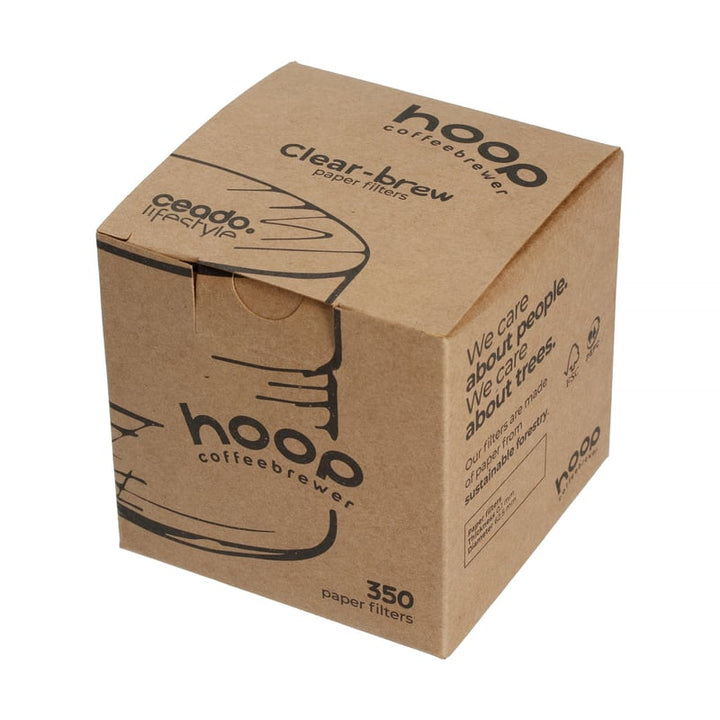Ceado Hoop Paper Filters – 350 Pcs - Barista Delight