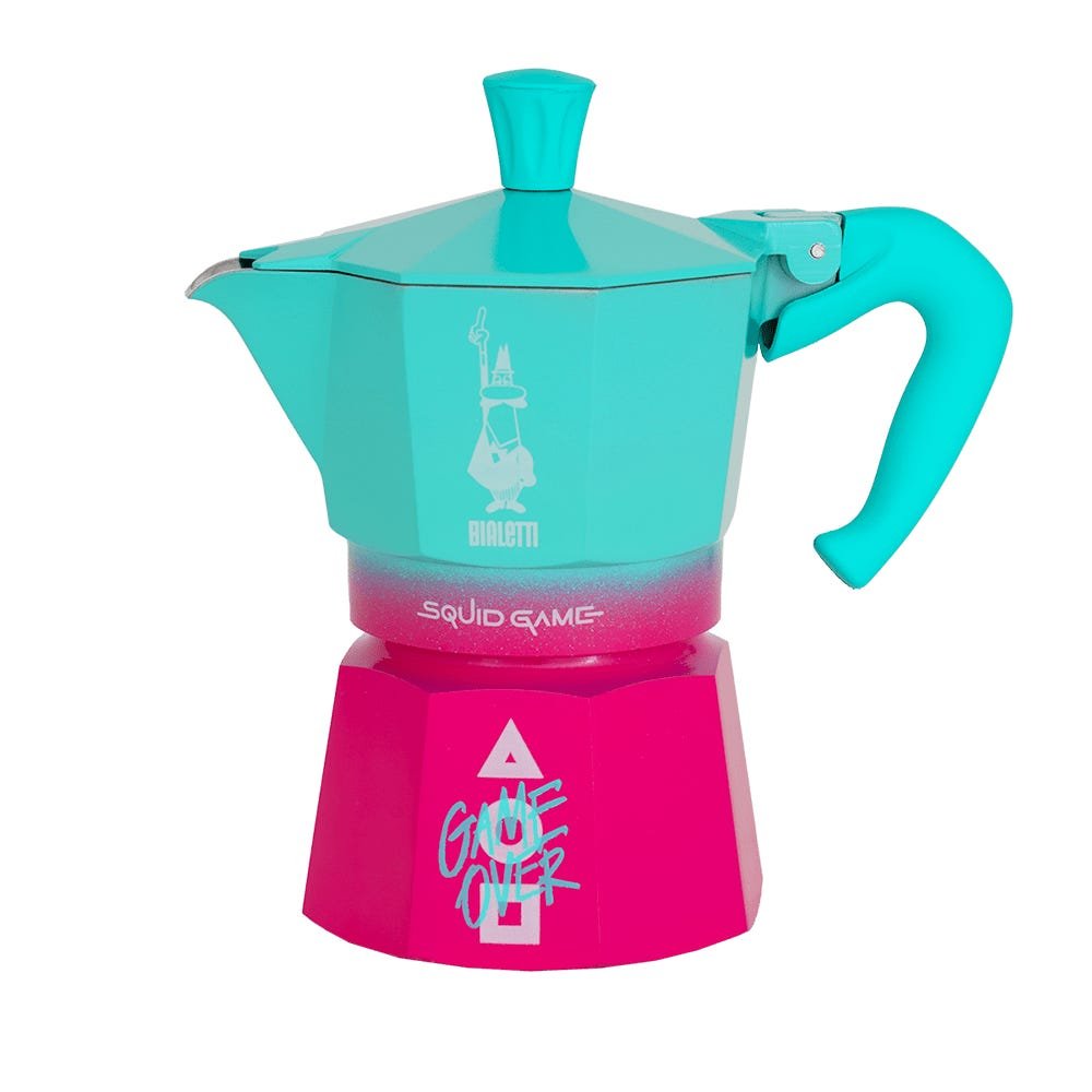 Bialetti Moka Express Squid Game Edition – Limited Collector’s Stovetop Coffee Maker - Barista Delight