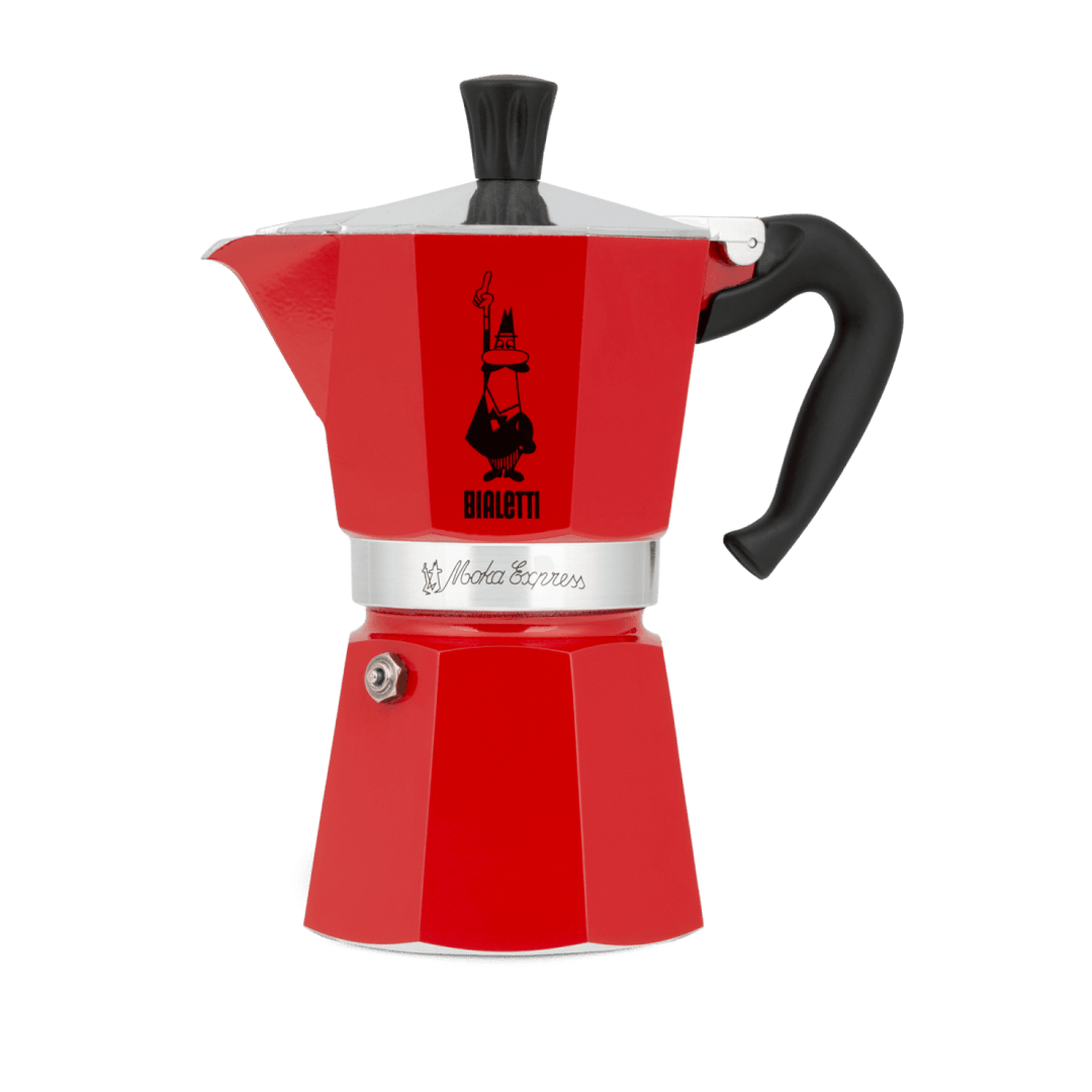 Bialetti Moka Express – Red Edition - Barista Delight