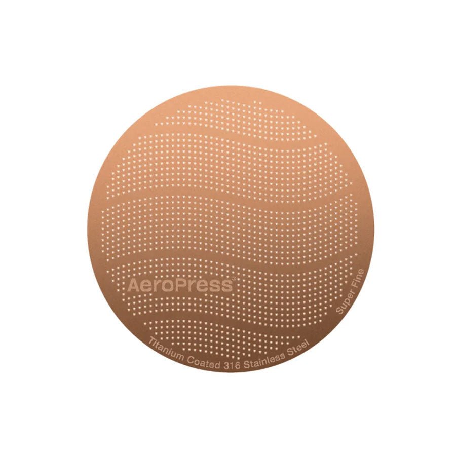 AeroPress Gold Tone Reusable Filter - Barista Delight