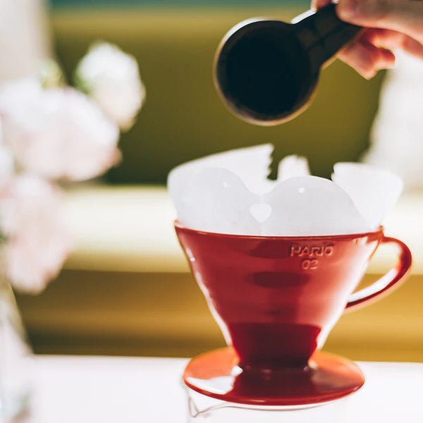 Hario V60 - 02 Ceramic (Red & White) - Barista Delight
