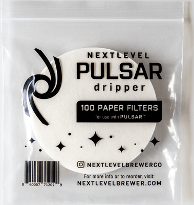NextLevel Pulsar Paper Filters – 100 - Pack - Barista Delight