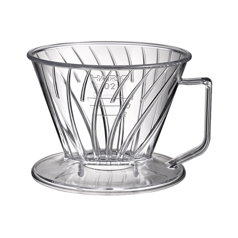Hario Pegasus Dripper 02 – Clear Plastic Pour - Over Brewer - Barista Delight