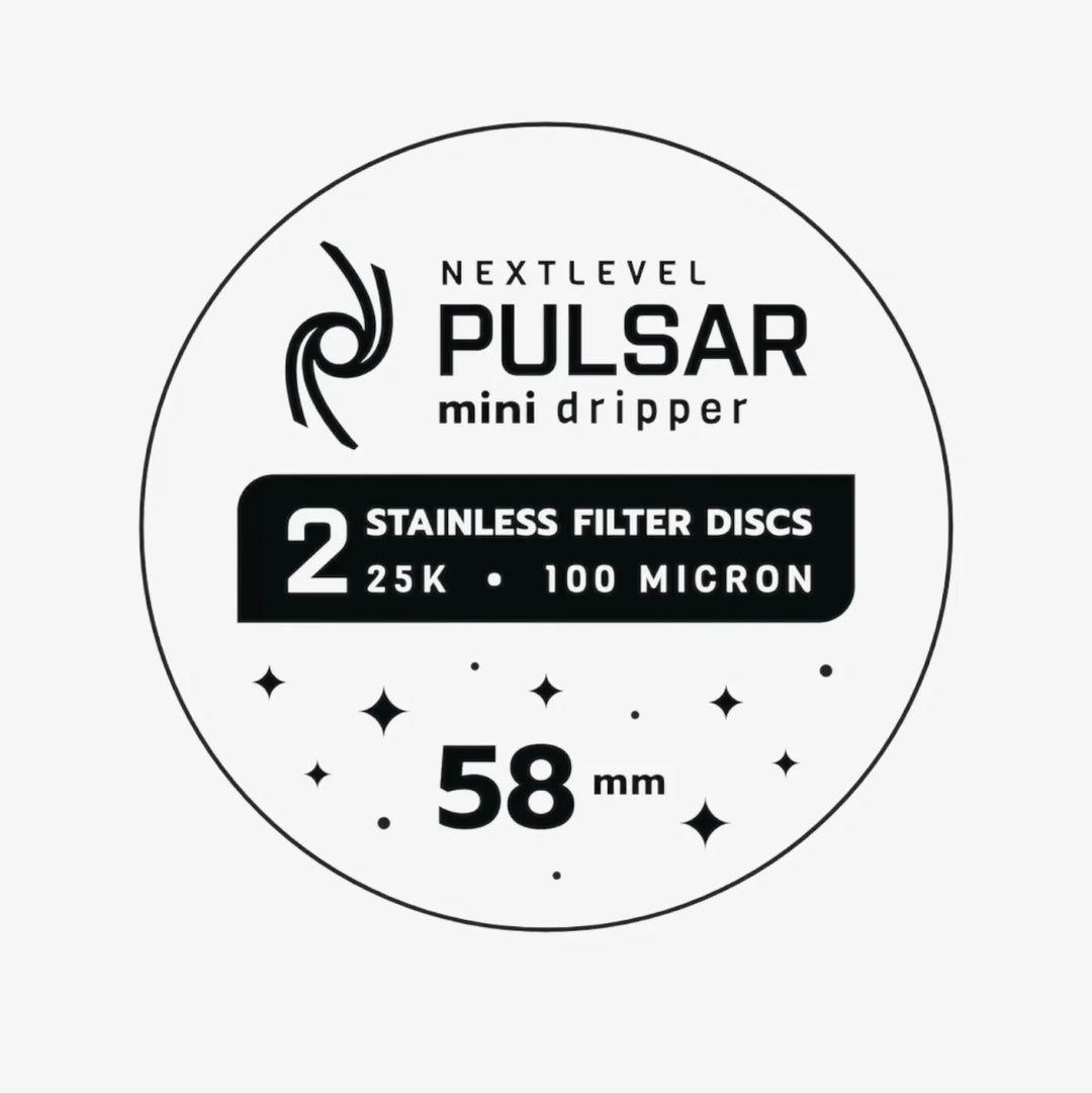 NextLevel Pulsar Mini – Stainless Steel Filter Discs - Barista Delight