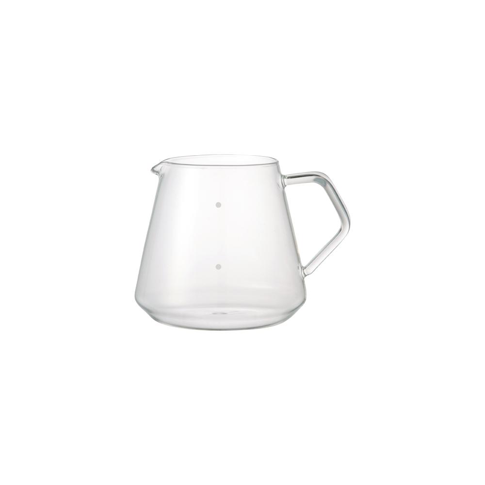 Kinto SCS - S02 Coffee Server – 600ml Heat - Resistant Glass Carafe - Barista Delight