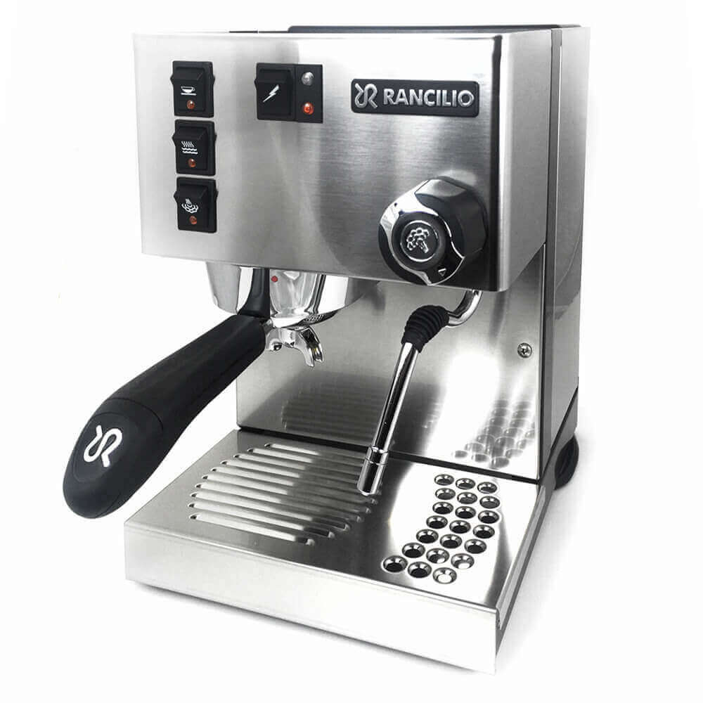 Rancilio Silvia E Espresso Coffee Machine – Silver - Barista Delight