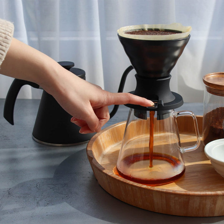 Hario Ceramic Immersion Switch V60 - 02 – Precision Immersion & Pour - Over Brewer - Barista Delight