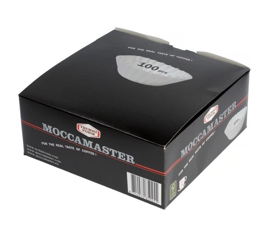 Moccamaster 110mm Paper Filters – 100 pcs - Barista Delight