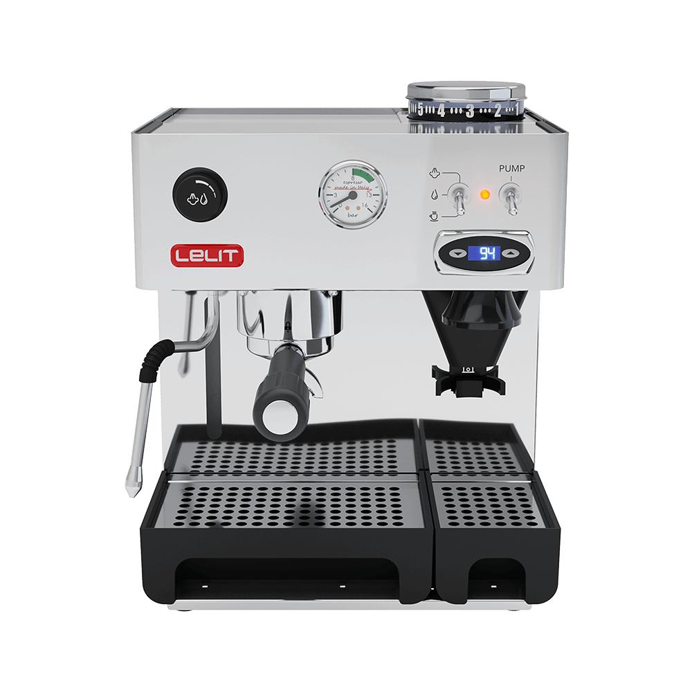 Lelit Anita PL042TEMD – Espresso Machine with Built - In Grinder - Barista Delight